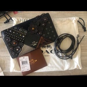 COACH Canyon Quilt Cross Body Clutch